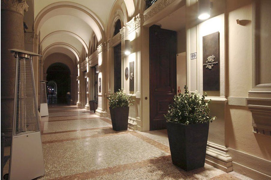 I Portici Hotel Bolonia Interior foto